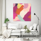 Pink Slip IV by June Erica Vess on GIANT ART - brights abstract