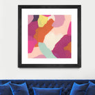 Pink Slip IV by June Erica Vess on GIANT ART - brights abstract