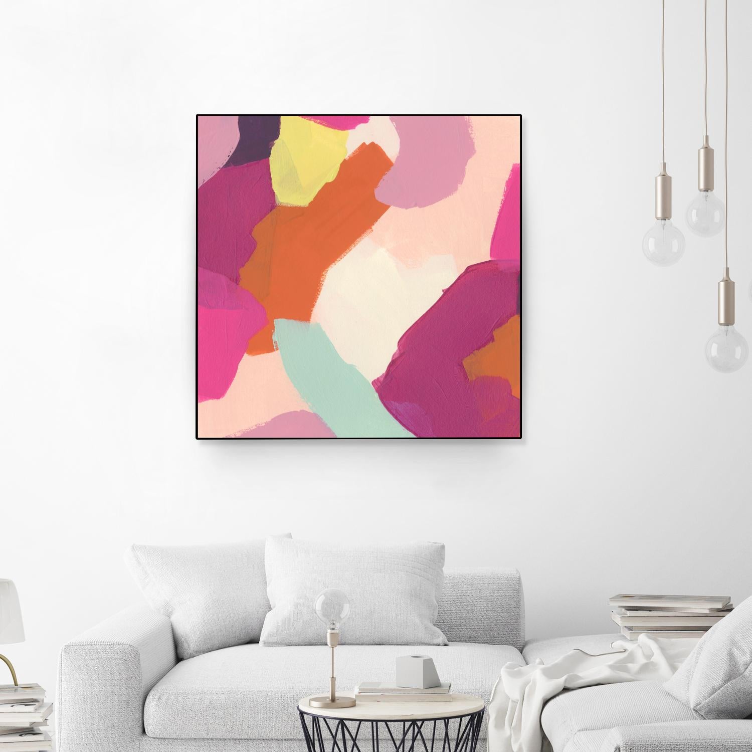 Pink Slip IV by June Erica Vess on GIANT ART - brights abstract