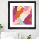 Pink Slip IV by June Erica Vess on GIANT ART - brights abstract