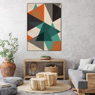 In Between I by June Erica Vess on GIANT ART - brights abstract