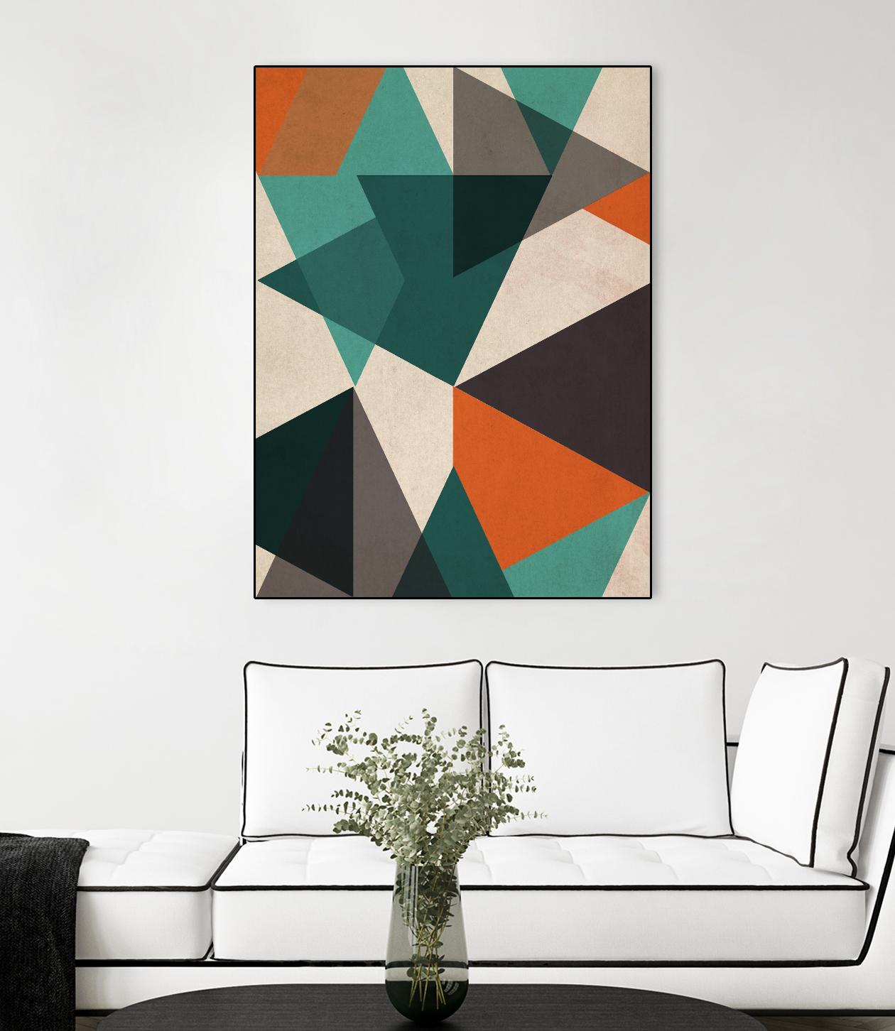 In Between II by June Erica Vess on GIANT ART - brights abstract