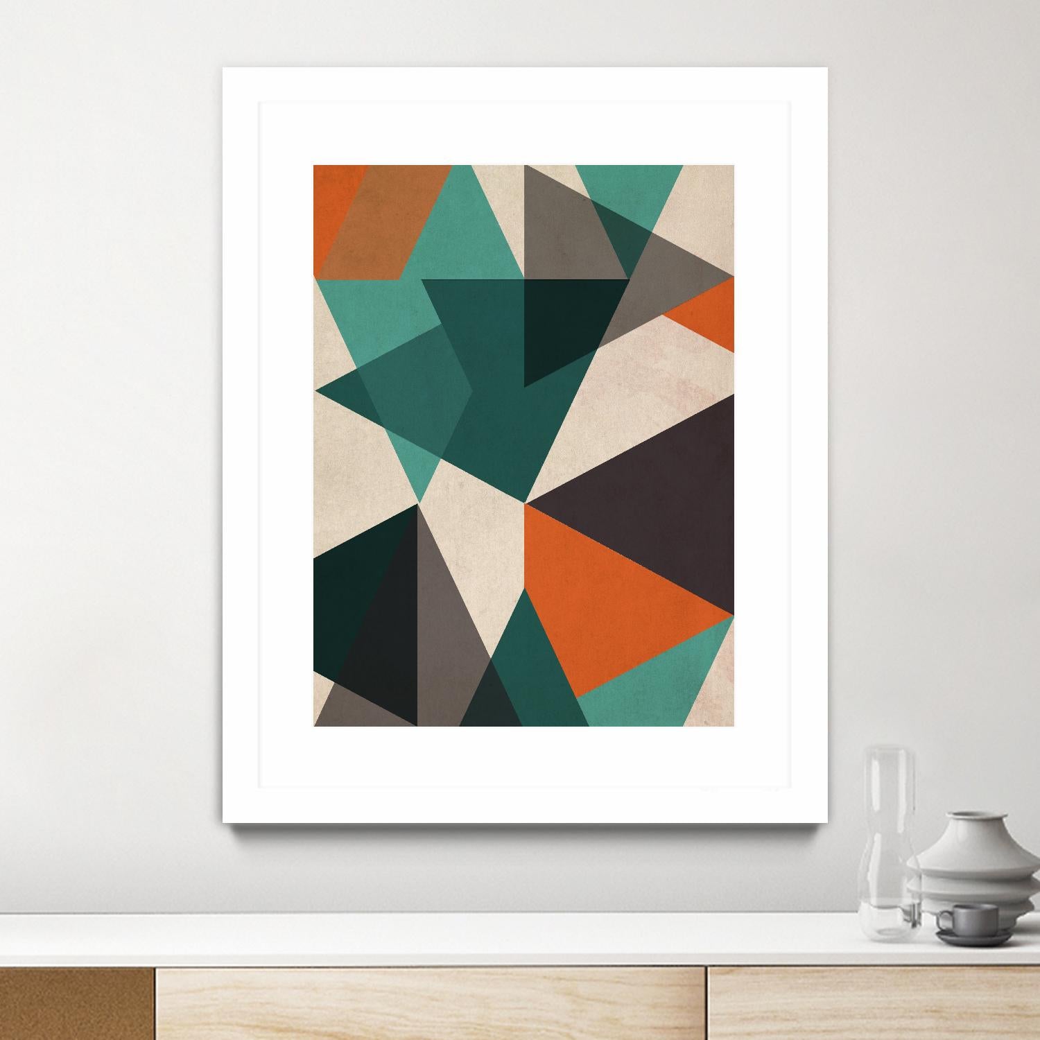 In Between II by June Erica Vess on GIANT ART - brights abstract