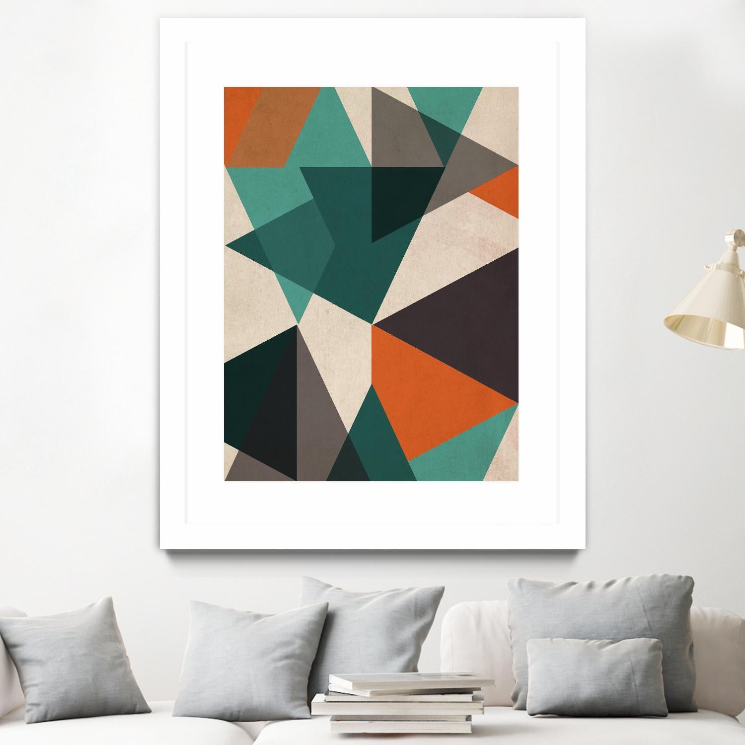 In Between II by June Erica Vess on GIANT ART - brights abstract