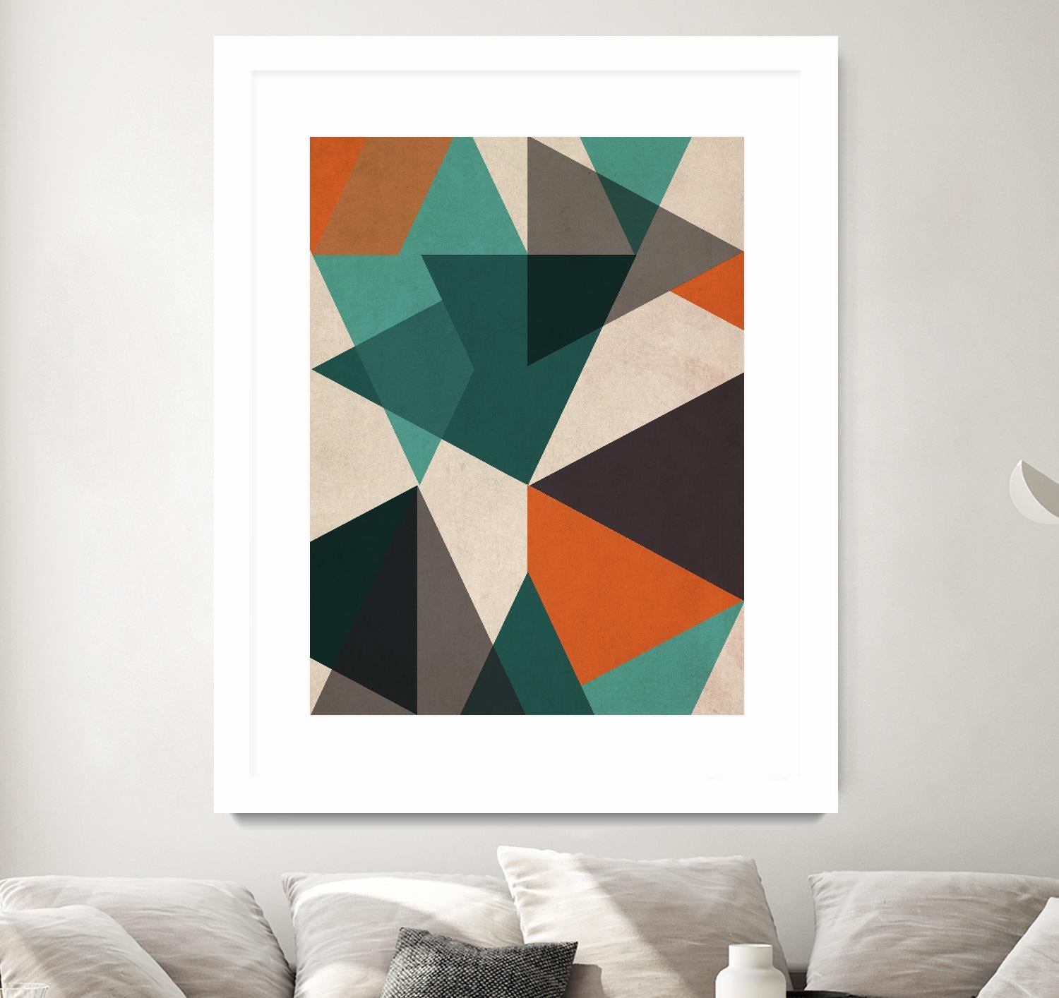 In Between II by June Erica Vess on GIANT ART - brights abstract