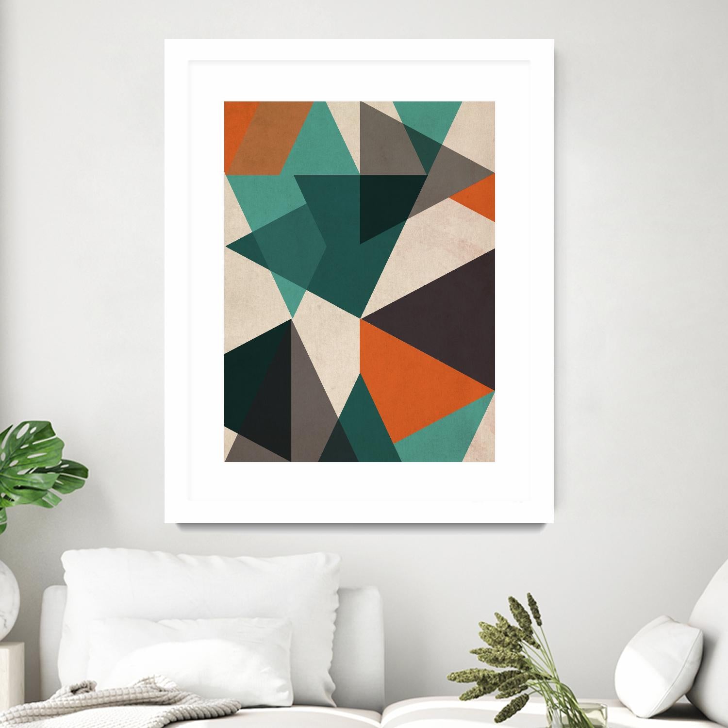 In Between II by June Erica Vess on GIANT ART - brights abstract