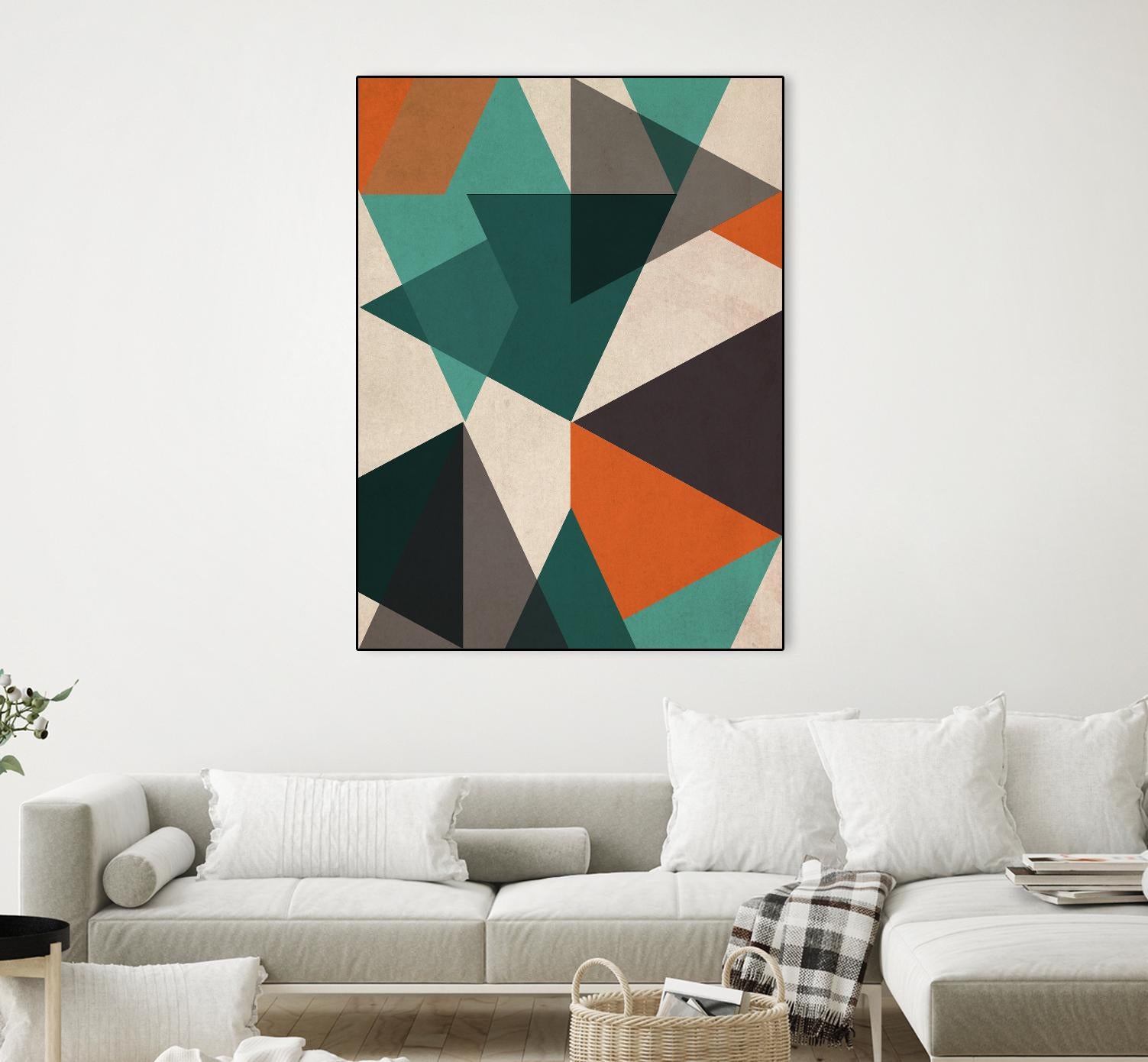 In Between II by June Erica Vess on GIANT ART - brights abstract