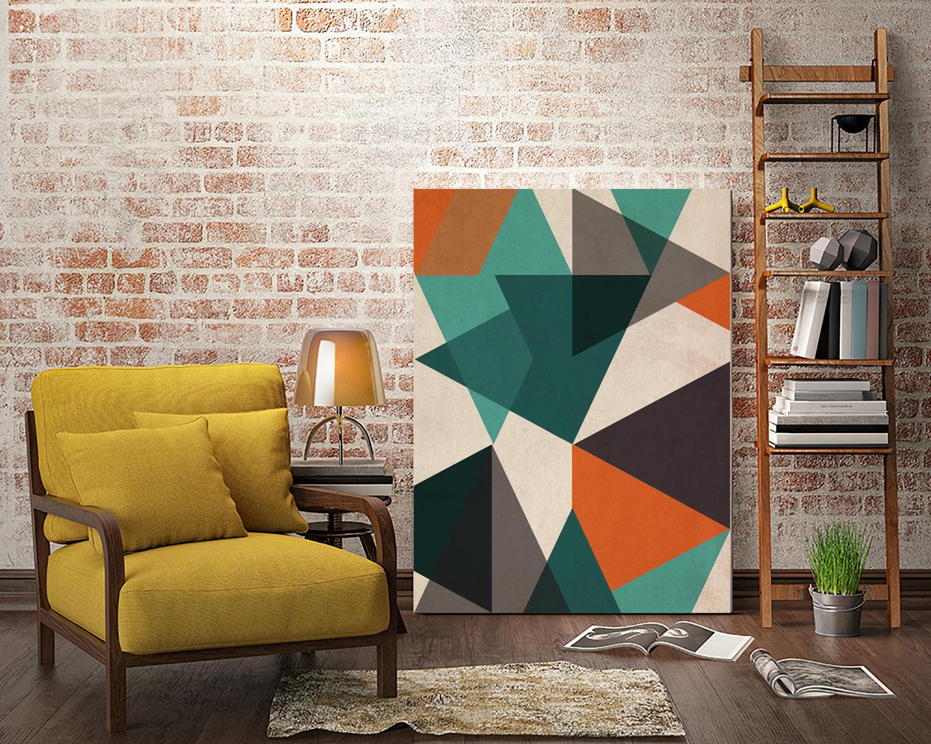 In Between II by June Erica Vess on GIANT ART - brights abstract