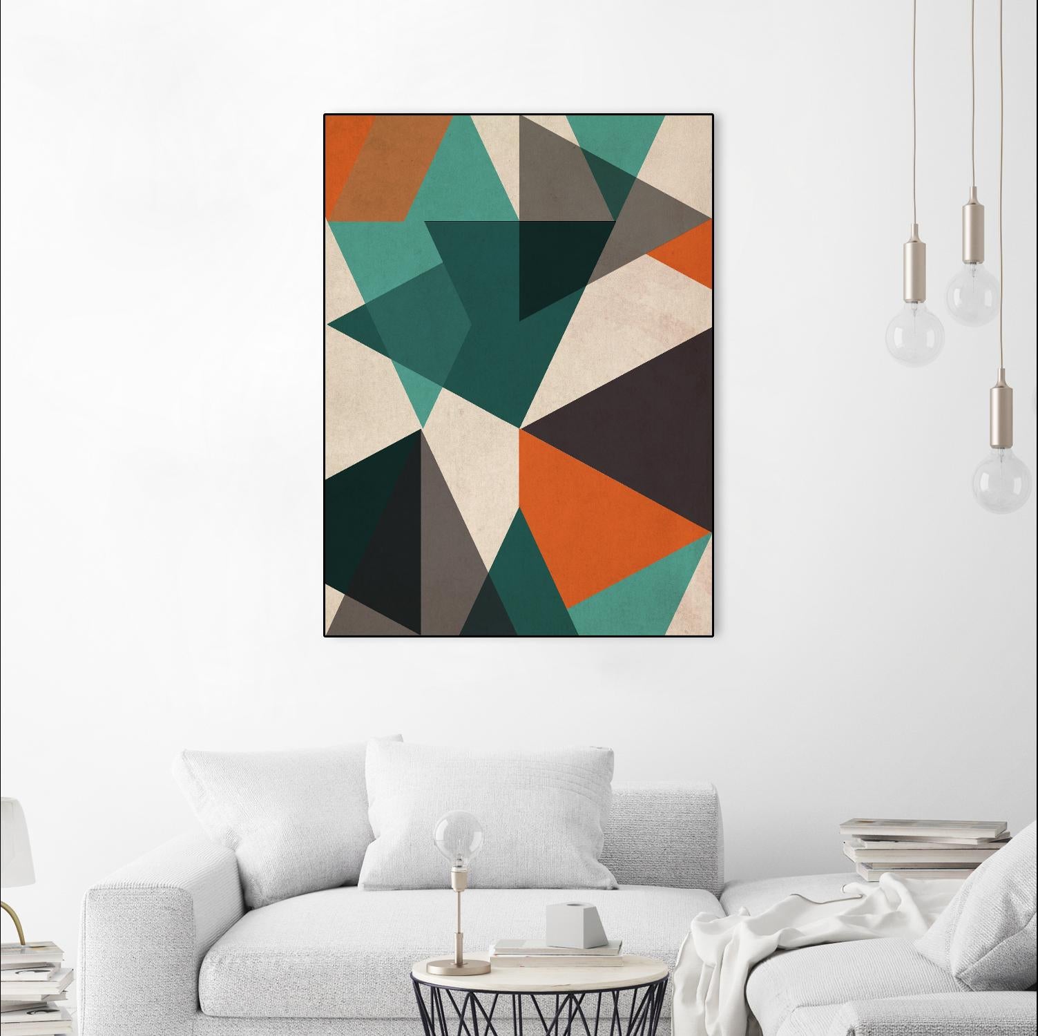 In Between II by June Erica Vess on GIANT ART - brights abstract