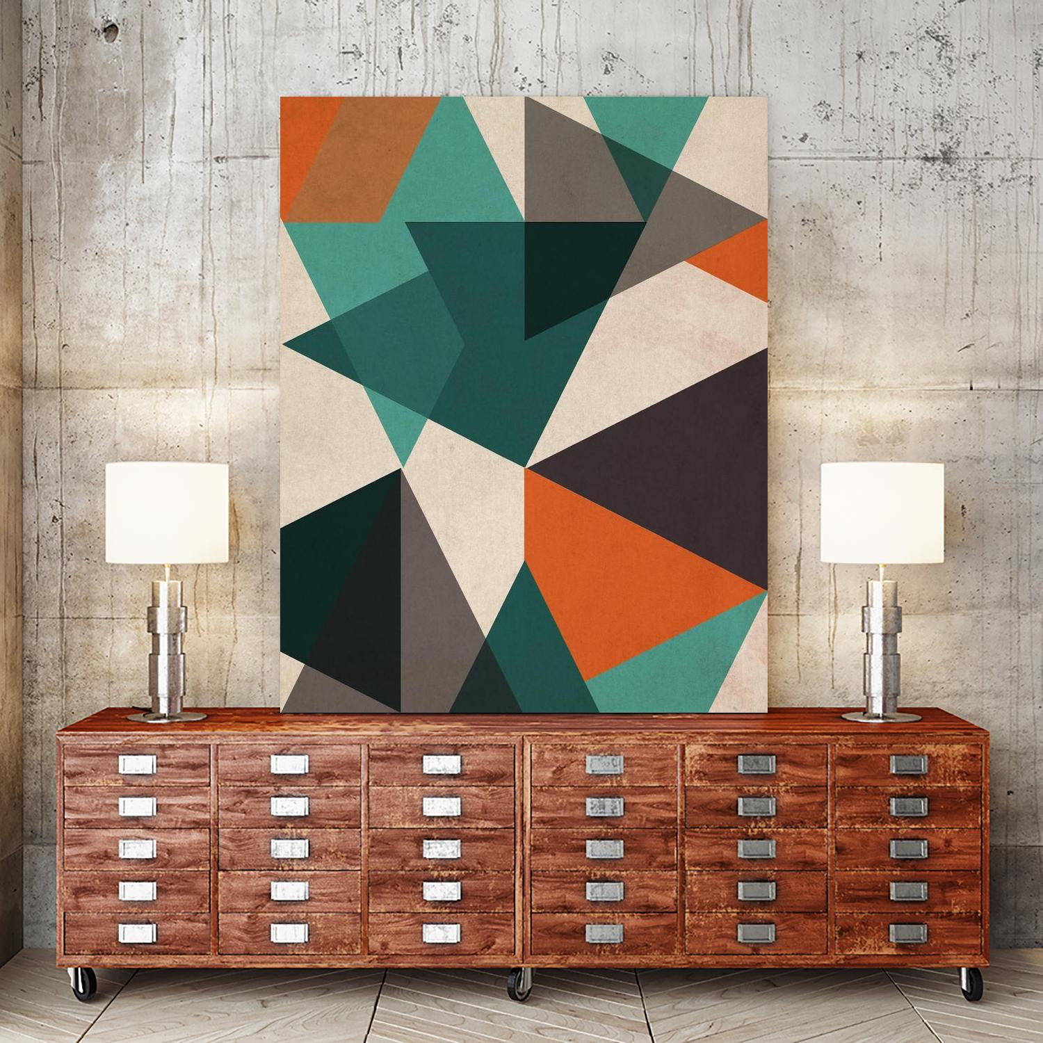 In Between II by June Erica Vess on GIANT ART - brights abstract