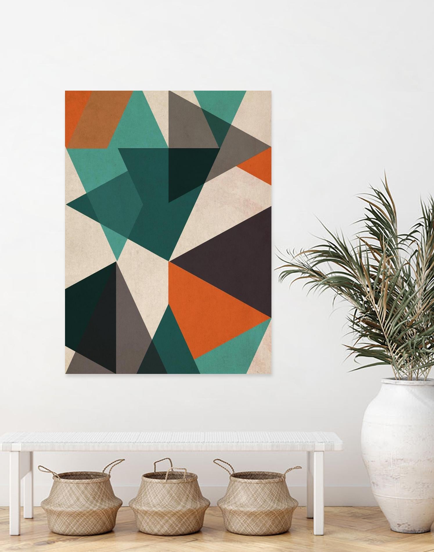 In Between II by June Erica Vess on GIANT ART - brights abstract