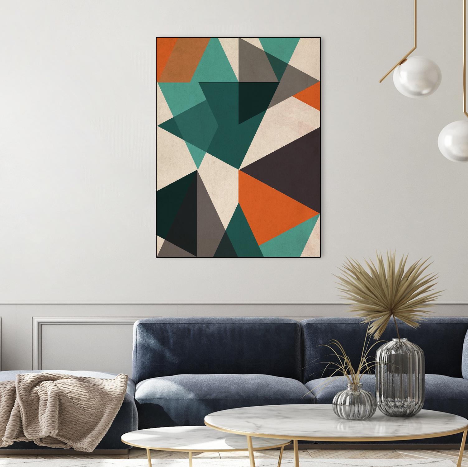 In Between II by June Erica Vess on GIANT ART - brights abstract