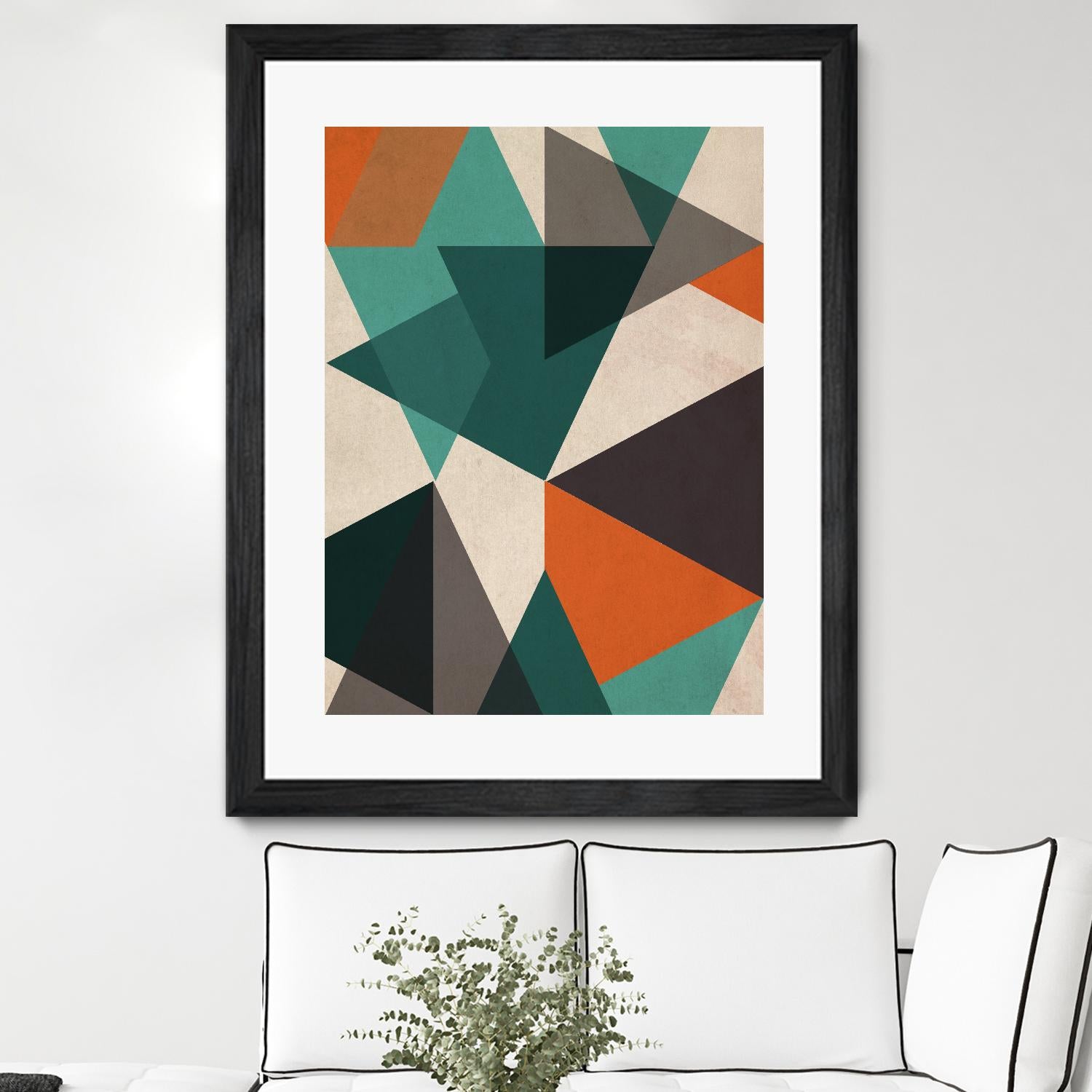 In Between II by June Erica Vess on GIANT ART - brights abstract