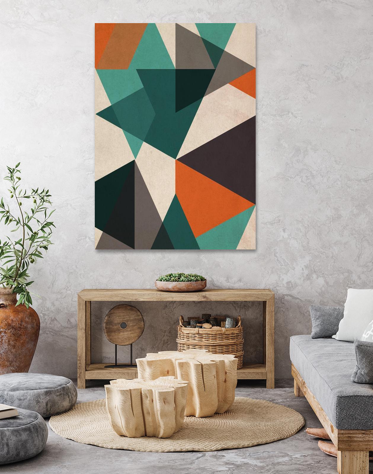 In Between II by June Erica Vess on GIANT ART - brights abstract