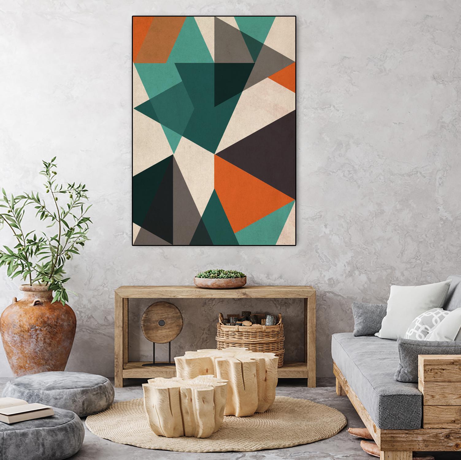 In Between II by June Erica Vess on GIANT ART - brights abstract