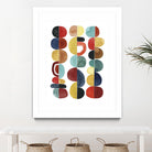 Midcentury Sunrise II by Grace Popp on GIANT ART - brights abstract