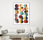 Midcentury Sunrise II by Grace Popp on GIANT ART - brights abstract