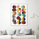 Midcentury Sunrise II by Grace Popp on GIANT ART - brights abstract