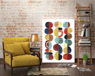 Midcentury Sunrise II by Grace Popp on GIANT ART - brights abstract