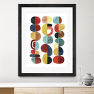 Midcentury Sunrise II by Grace Popp on GIANT ART - brights abstract