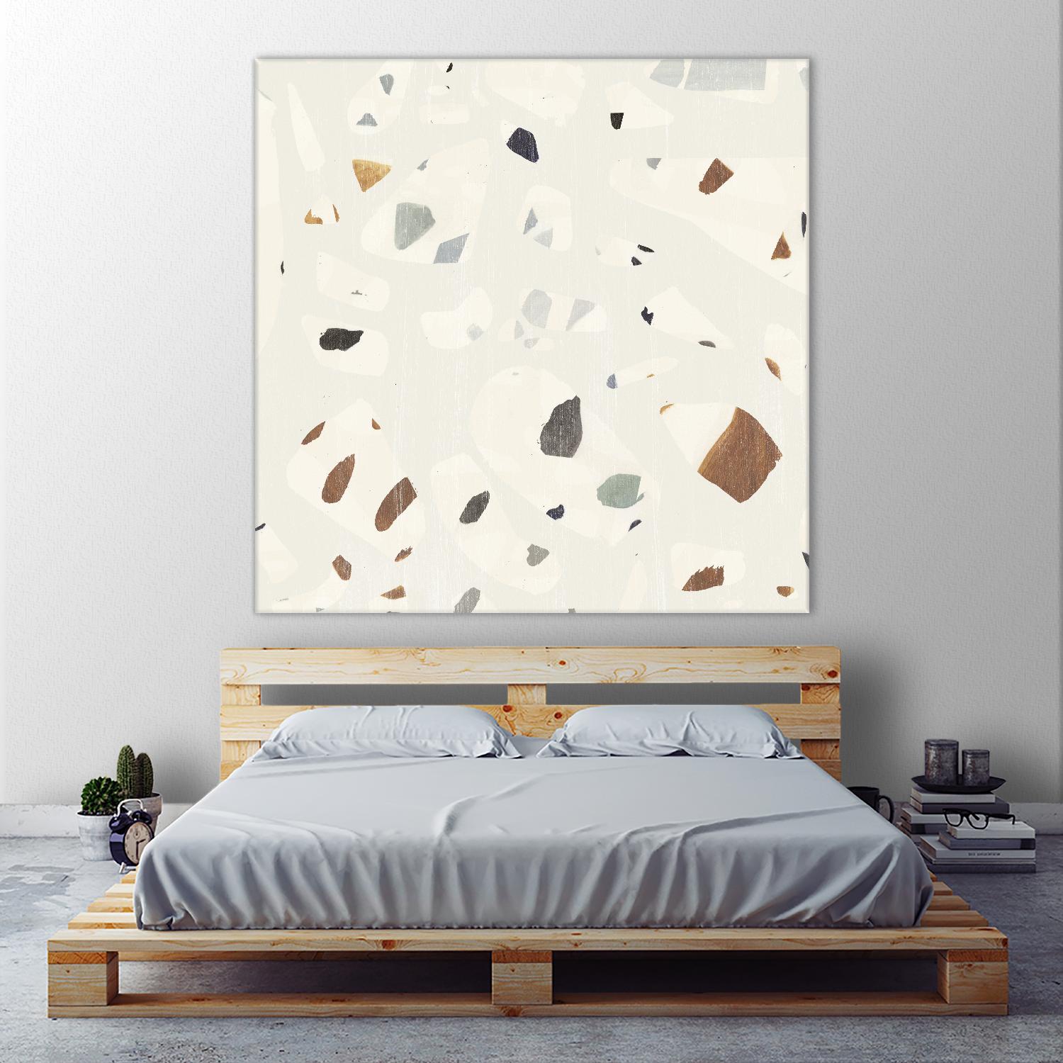 Abstract Terazzo II by Victoria Borges on GIANT ART - neutral abstract