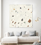 Abstract Terazzo II by Victoria Borges on GIANT ART - neutral abstract