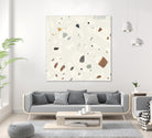 Abstract Terazzo II by Victoria Borges on GIANT ART - neutral abstract