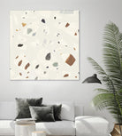 Abstract Terazzo II by Victoria Borges on GIANT ART - neutral abstract