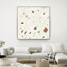 Abstract Terazzo II by Victoria Borges on GIANT ART - neutral abstract