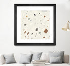 Abstract Terazzo II by Victoria Borges on GIANT ART - neutral abstract