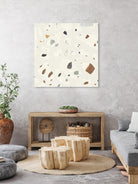 Abstract Terazzo II by Victoria Borges on GIANT ART - neutral abstract