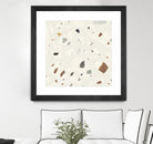 Abstract Terazzo II by Victoria Borges on GIANT ART - neutral abstract