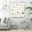 Abstract Terazzo II by Victoria Borges on GIANT ART - neutral abstract