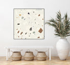Abstract Terazzo II by Victoria Borges on GIANT ART - neutral abstract