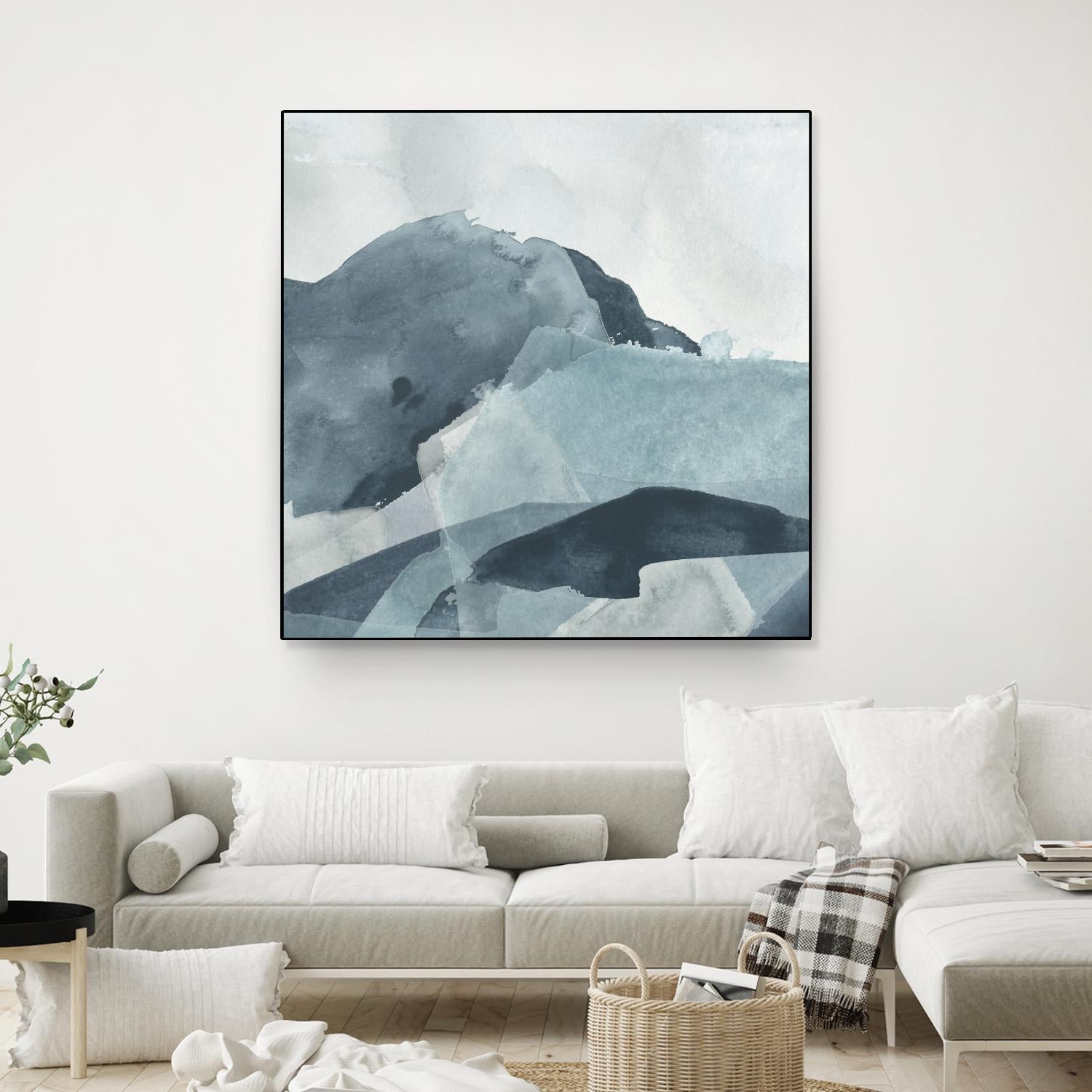 Blue Range I by June Erica Vess on GIANT ART - blue abstract