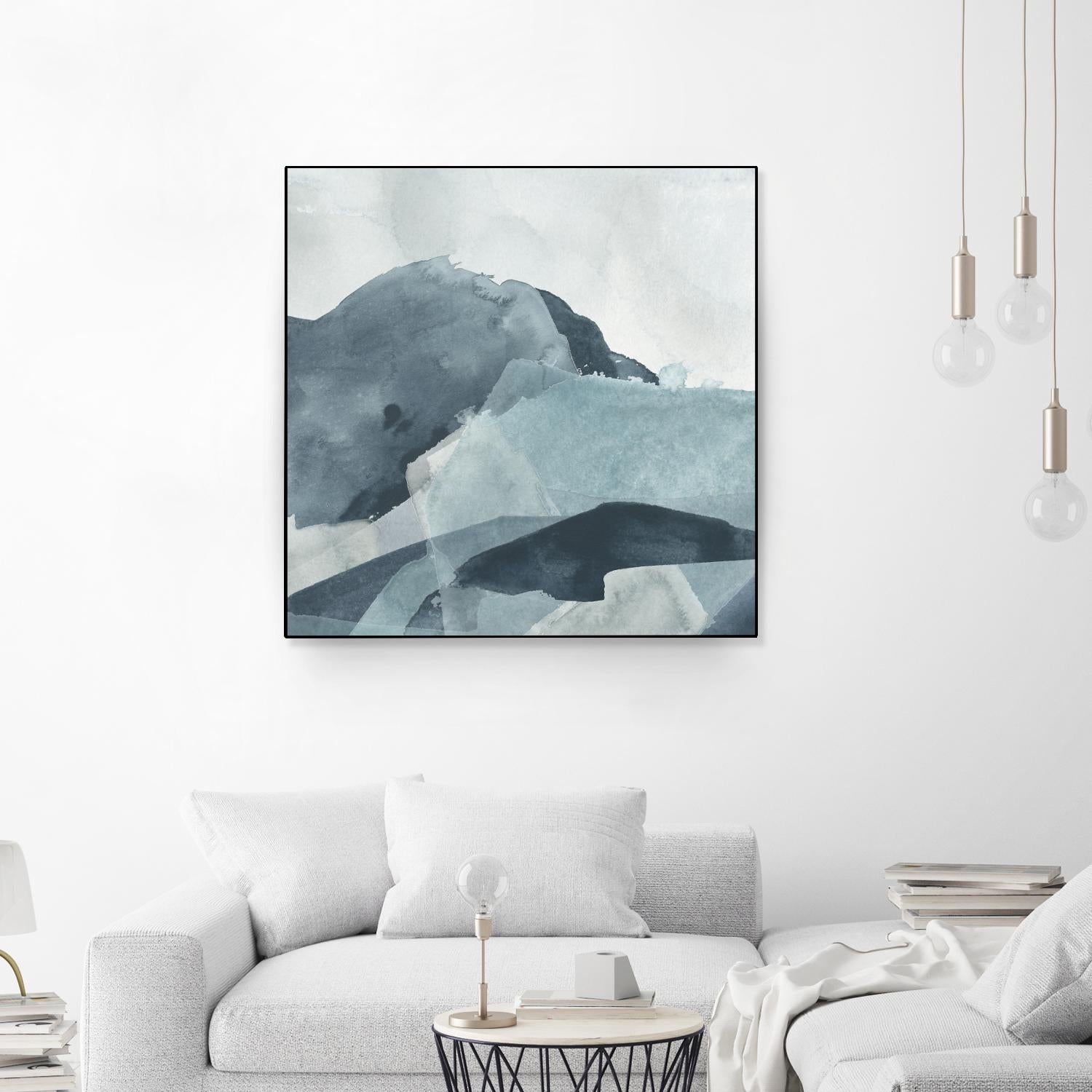 Blue Range I by June Erica Vess on GIANT ART - blue abstract