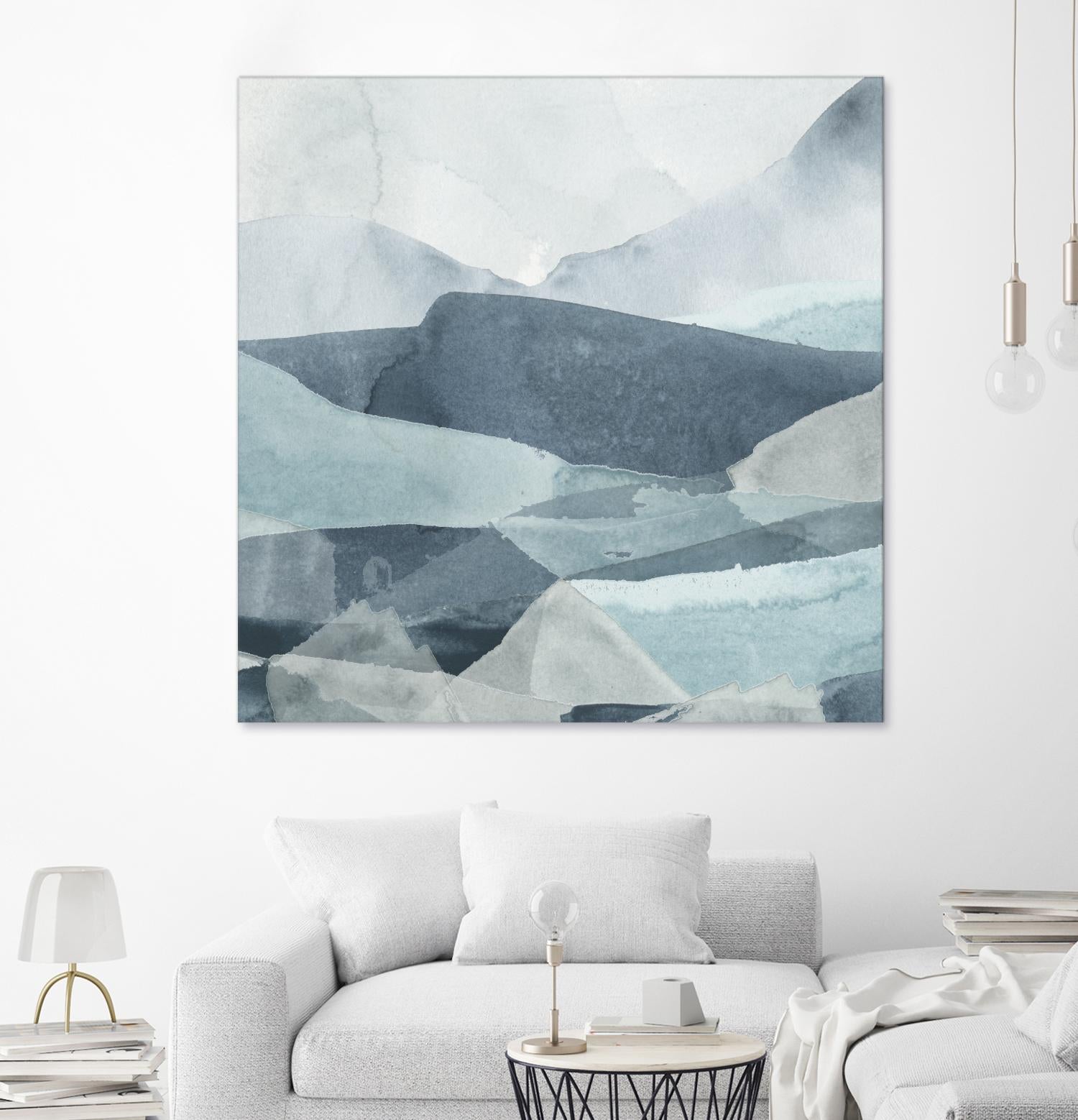 Blue Range III by June Erica Vess on GIANT ART - blue abstract