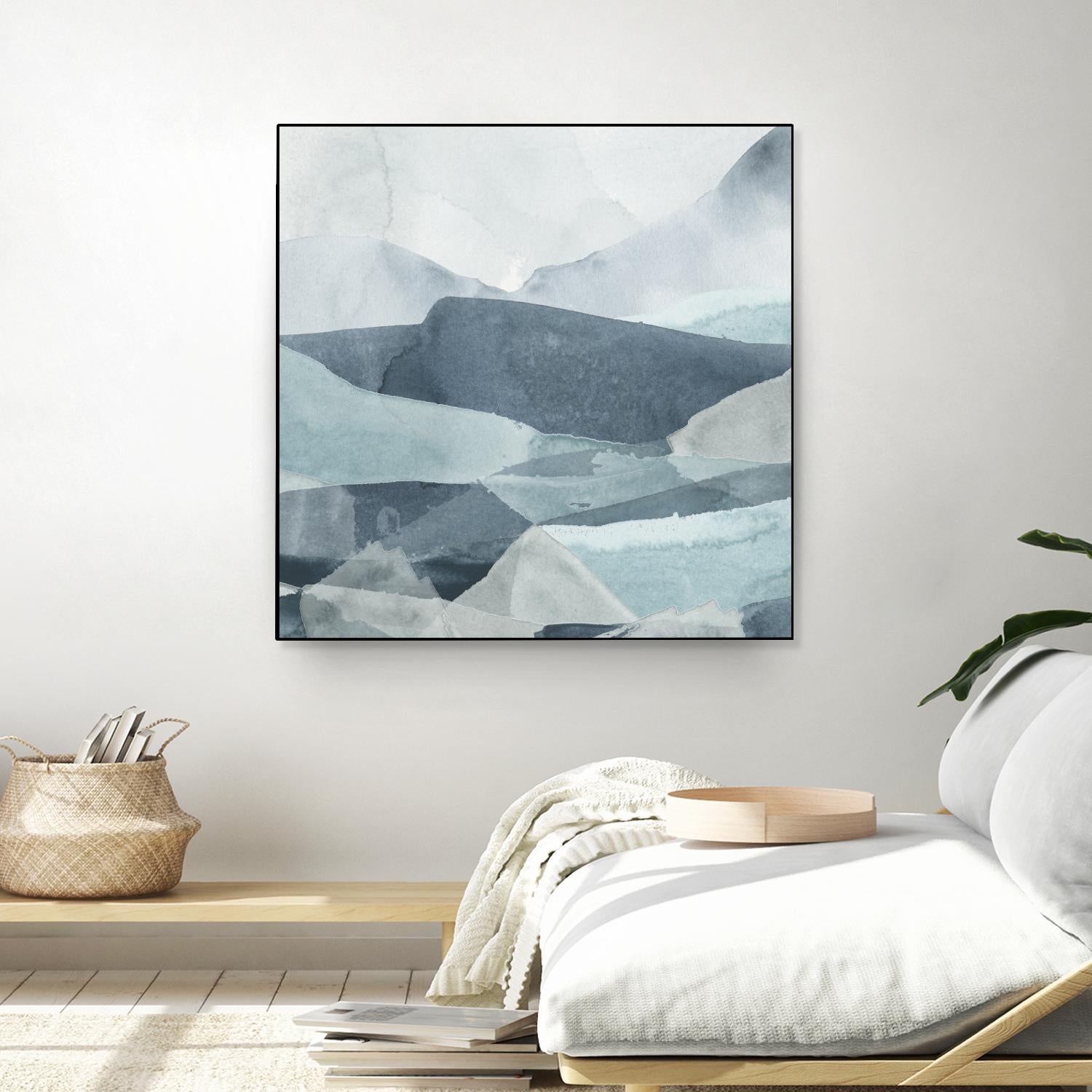 Blue Range III by June Erica Vess on GIANT ART - blue abstract