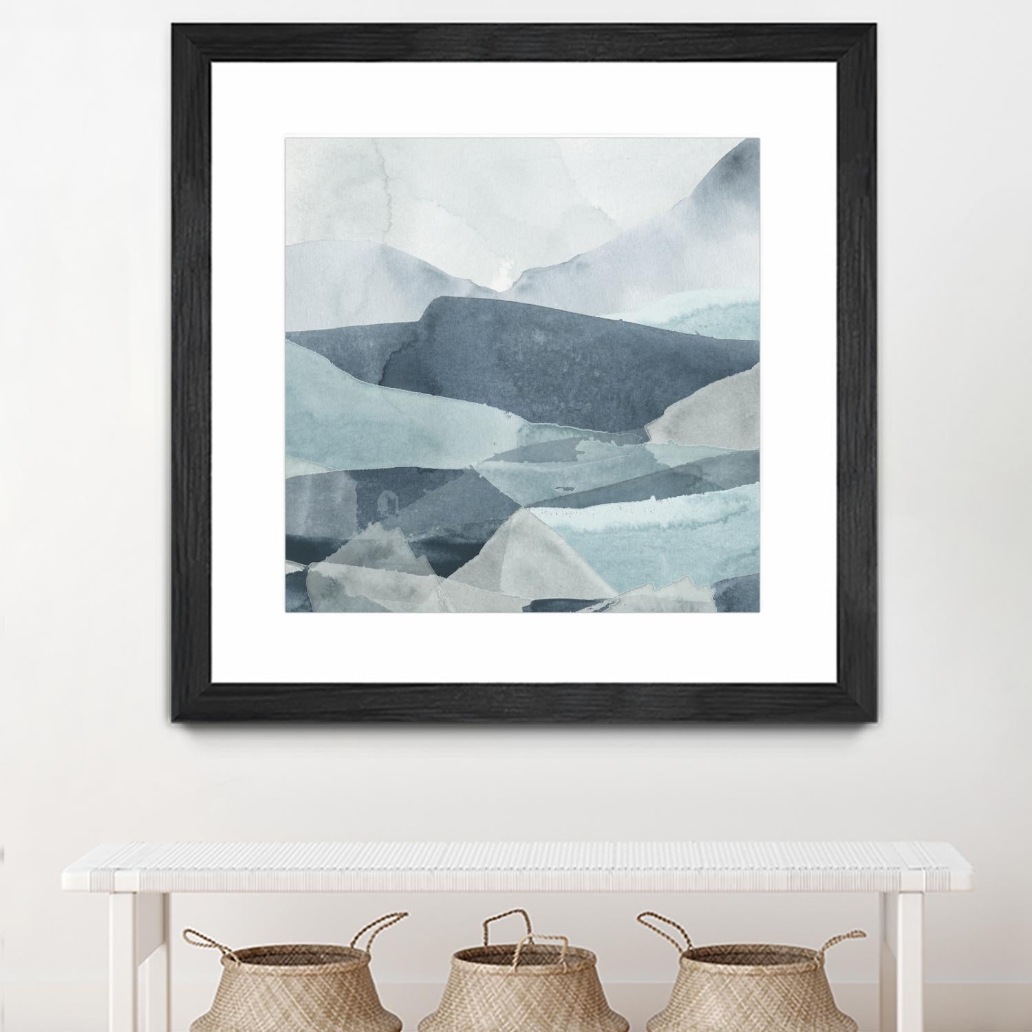 Blue Range III by June Erica Vess on GIANT ART - blue abstract