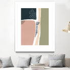 Simple Marks I by Regina Moore on GIANT ART - pastels abstract