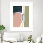 Simple Marks I by Regina Moore on GIANT ART - pastels abstract