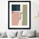 Simple Marks I by Regina Moore on GIANT ART - pastels abstract