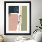 Simple Marks I by Regina Moore on GIANT ART - pastels abstract