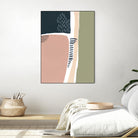 Simple Marks I by Regina Moore on GIANT ART - pastels abstract