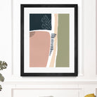 Simple Marks I by Regina Moore on GIANT ART - pastels abstract