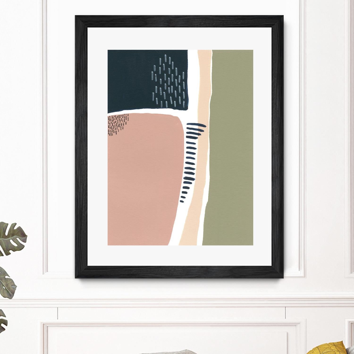 Simple Marks I by Regina Moore on GIANT ART - pastels abstract