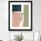 Simple Marks I by Regina Moore on GIANT ART - pastels abstract
