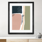 Simple Marks I by Regina Moore on GIANT ART - pastels abstract