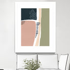 Simple Marks I by Regina Moore on GIANT ART - pastels abstract