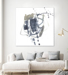 Off Center II by Jennifer Goldberger on GIANT ART - neutral abstract